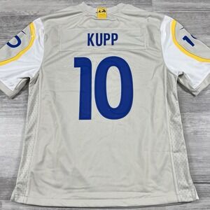 Nike Los Angeles Rams Cooper Kupp #10 NFL Kids Game Jersey XLarge 18/20 Bone NEW
